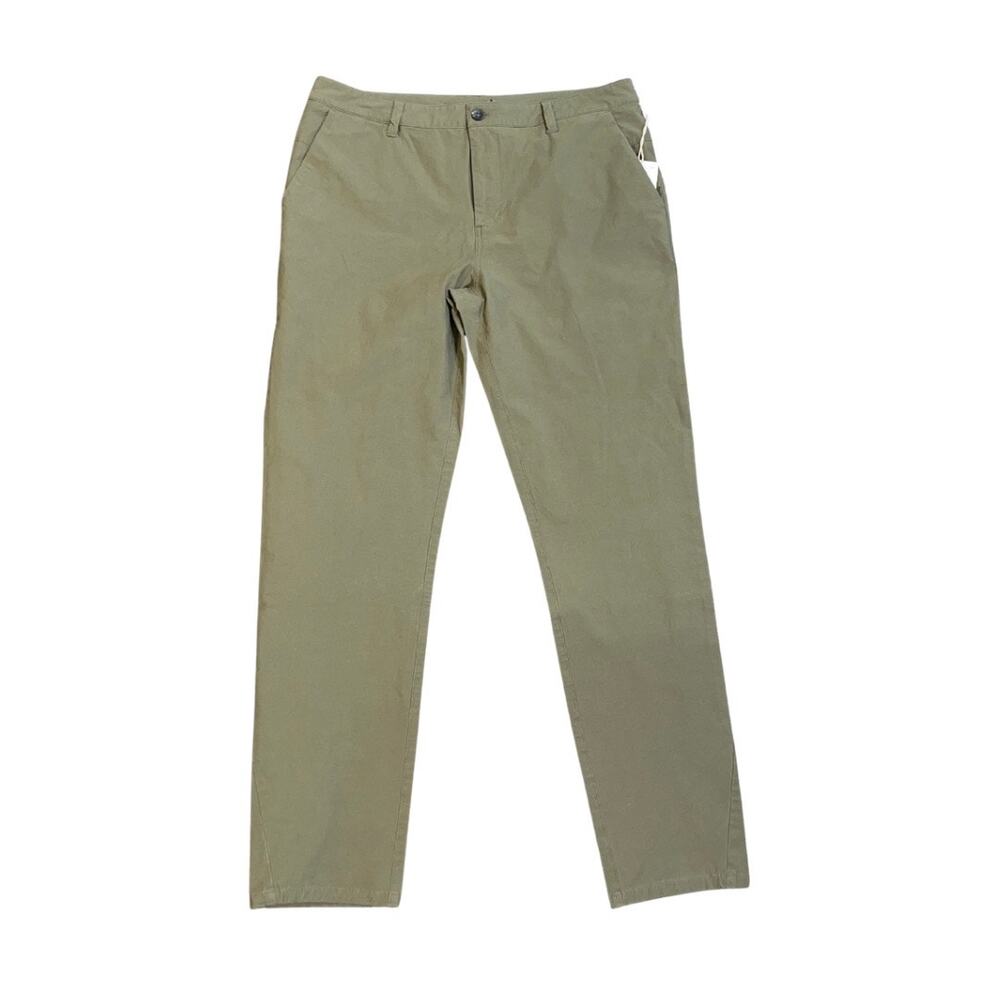 Vuori Aim Canvas Pants Dark Oregano SZ 34 Outdoors Golf Travel Athletic Fit NWT